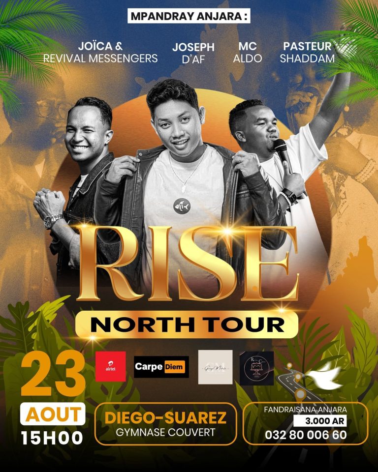concert 23 aout RISE North Tour — Diego-Suarez